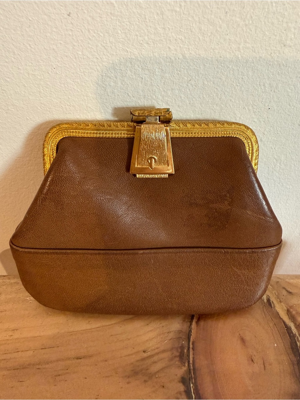Vintage Renwick Caribou Hide Coin Purse Made in Canada